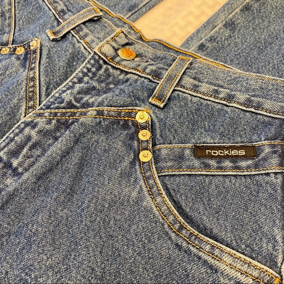 Rocky Mountain vintage high waisted jeans, classic blue denim, 80’s & 90’s - Picture 2 of 13